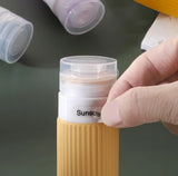 4 Pack Travel Silicone Bottles for Toiletries