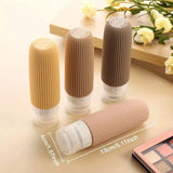 4 Pack Travel Silicone Bottles for Toiletries