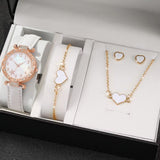 New TikTok Popular Women's Watch Fashion Personality Simple Watch Butterfly Digital Belt Watch suit