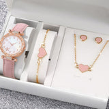New TikTok Popular Women's Watch Fashion Personality Simple Watch Butterfly Digital Belt Watch suit
