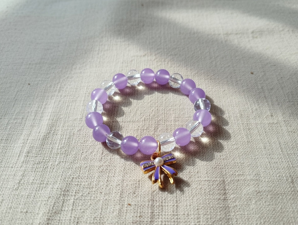 Timeless Beaded Bracelet With Charm – Effortless Everyday Style