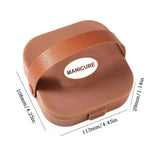 7pcs Anti Splash Nail Clipper, Professional Manicure And Pedicure Kit, Nail Clippers Protection Tool, Nail Care Grooming Kit