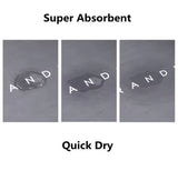 Anti Slip Drainage Rubber Mat, Super Absorbent Counter Mat, Dish Drying Mat, Non Slip Draining Dish Mat, Simple Mud Table Mat