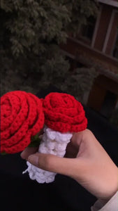 Customizable Handmade Crochet Gajra | Stylish Flower Jewelry for Women