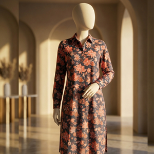 Floral Doria Lawn Unstitched Suit – Lightweight & Elegant Summer Wear