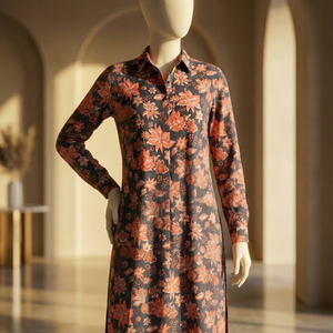 Floral Doria Lawn Unstitched Suit – Lightweight & Elegant Summer Wear