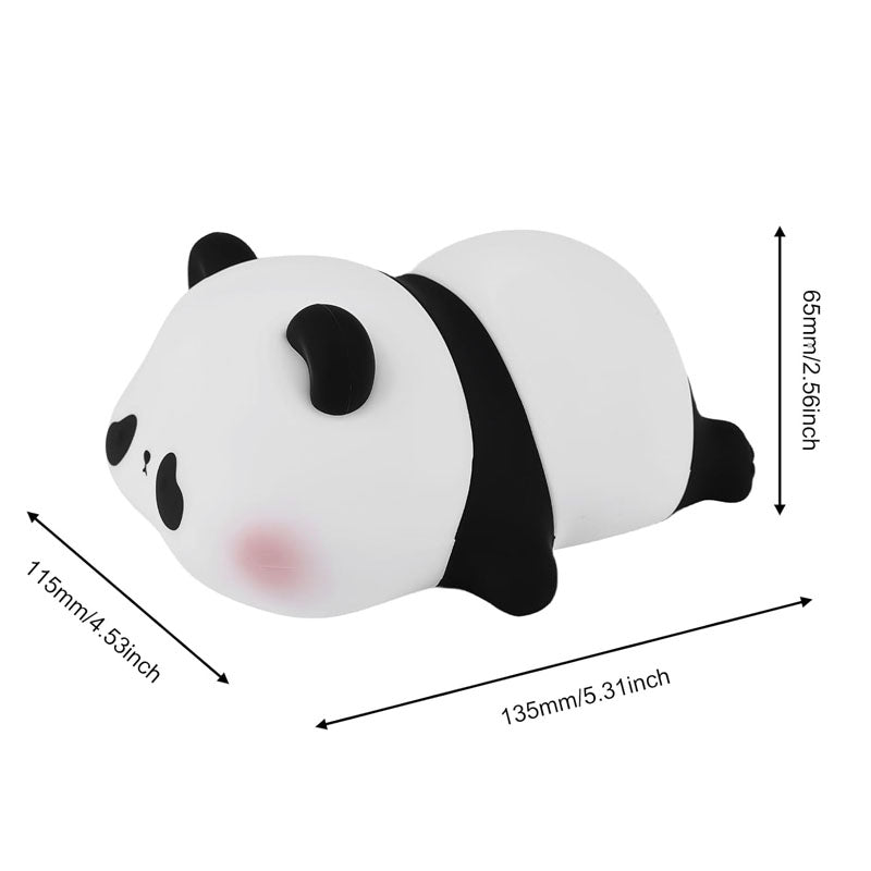 Silicone Sleeping Panda Night Lamp